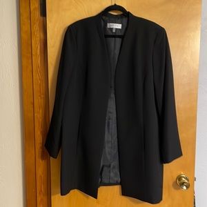 🖤 Kasper - fully lined suit jacket - black - 18